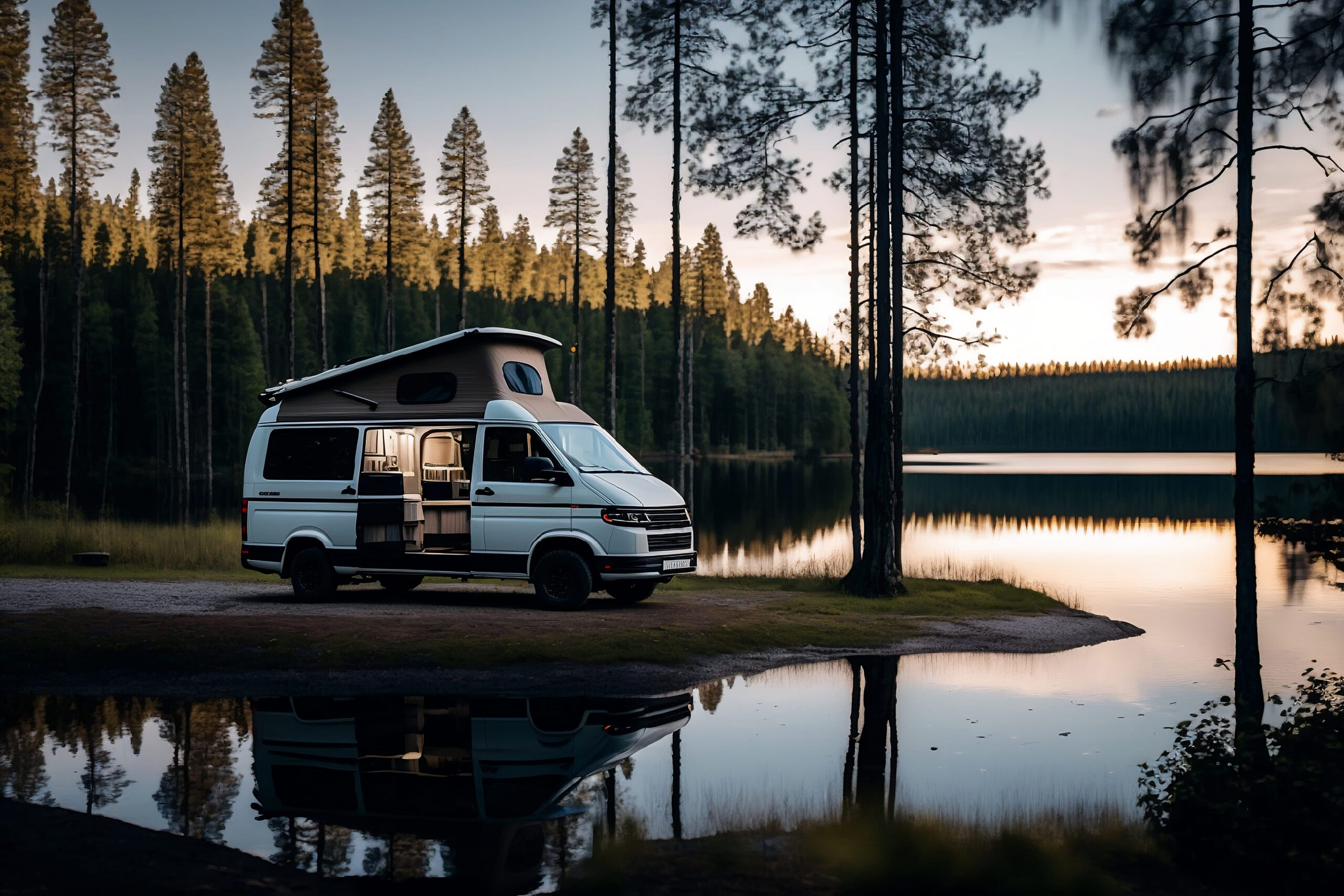 Douche solaire & portable de camping-car, van & fourgon aménagé