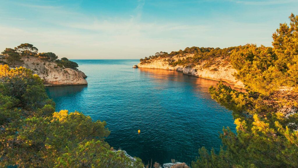 Les calanques près de Marseille