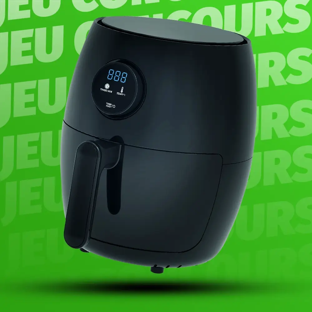 AIRFRYER jeu concours van a gagner roots evasion Air Fryer + 2 participation au tirage au sort – Image 1
