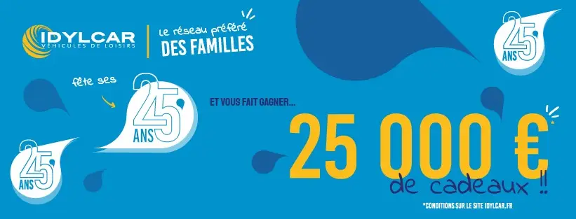 Roots Évasion célèbre les 25 ans du réseau Idylcar